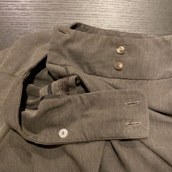 Tribal Size 2 Dress Pants Wide Leg Zip-Up Multi-Button Waist No Pocket - Picture 8 of 8